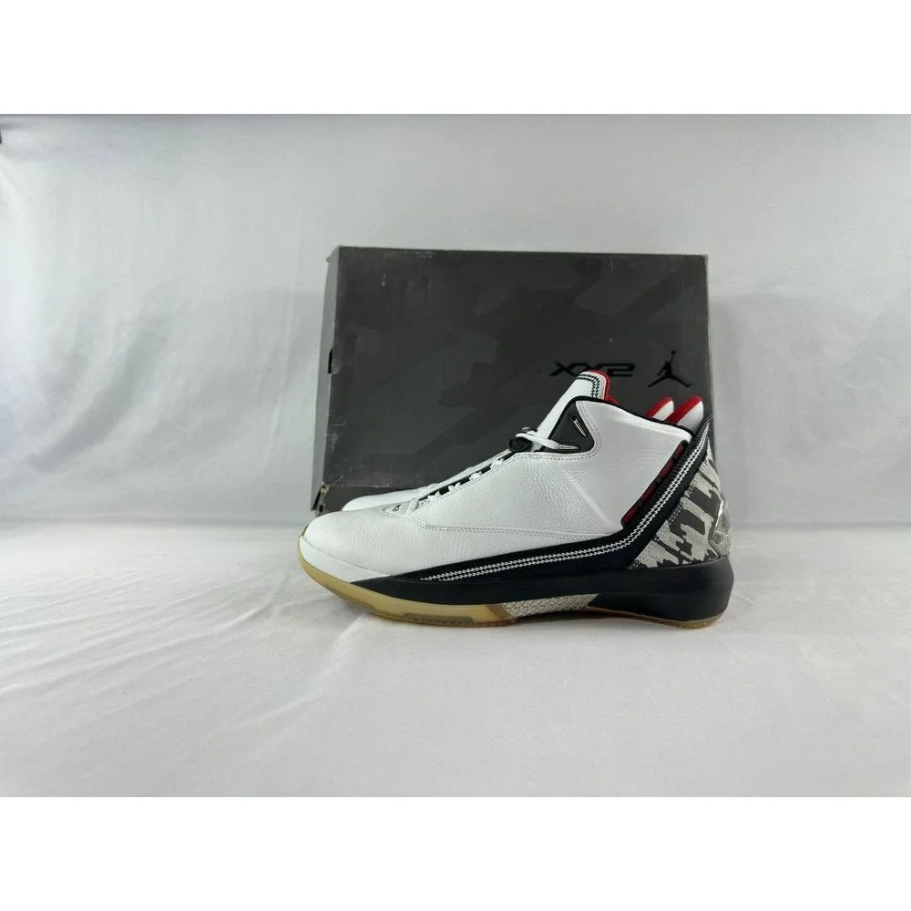 Nike Air Jordan 22 OG 'White Varsity Red' 2007 Men's 315299-161 Size 12
